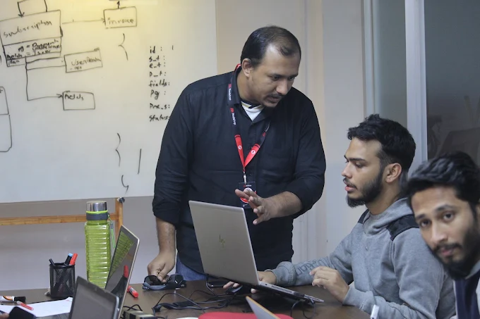 Whiteboarding the data model with the team