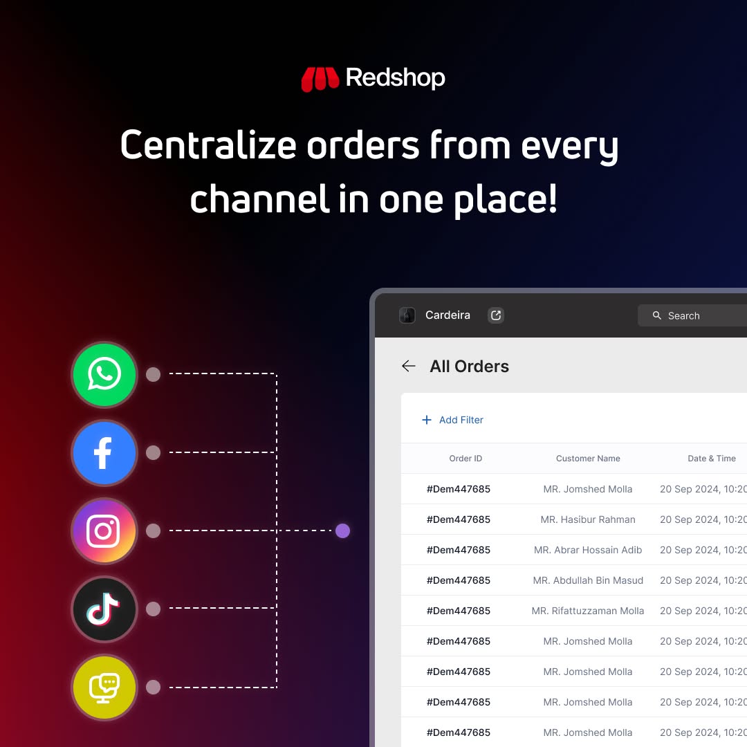 Redshop social post